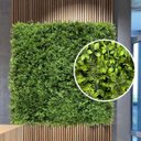 Ver mais imagens de 1 Jardim Vertical Artificial Premium Placa de Plantas Realistas para Parede Verde e Decoração Luxo