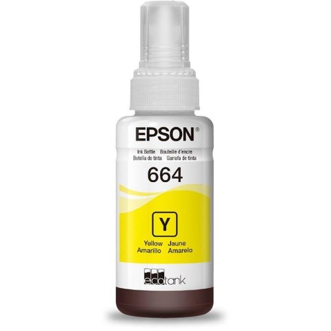 Refil de Tinta Epson Amarelo 70 Ml - T664420-al