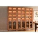 Ver imagem 1 de Cristaleira Sala Divina LED Reflecta 210cm Cinamomo MGM