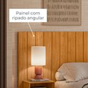 Ver imagem 5 de Cabeceira Extensiva Frida C/ Mesa Lateral – Casal, Queen e King Mdf - Cinamomo/off White Madetec