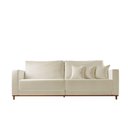 Ver imagem 2 de Sofá Djon 02 Módulos de 90cm B20cm Meu Sofá Online A302 Linho Branco