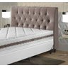 Cabeceira Box Queen Estofada Cru 1,58m Jasny - 2