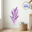 Ver imagem 1 de Adesivo Floral Boho Roxo Estilo Nórdico 47x90 Minimalista Mod.03