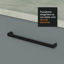 Ver imagem 7 de Paneleiro Madesa Agata 60 cm 3 Portas Branco/Cinza Cor:Branco/Cinza