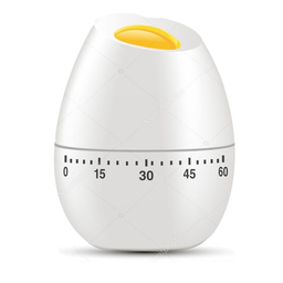 Temporizador Ovo Timer Cozinha Plástico Sino Forno Ovinho - 3