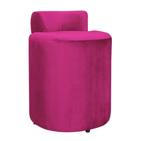 Puff Banquetas Athena Decorativa Veludo