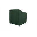 Ver imagem 2 de Poltrona Decorativa Tilla Suede Verde - Belliv Decor