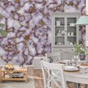 Ver imagem 2 de Papel de Parede Decoração Mármore Colorido Gh Papel de Parede 2,5m