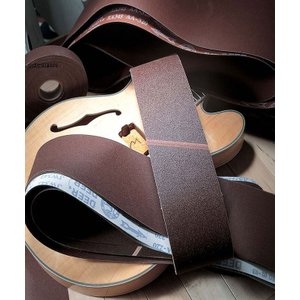 Cinta de Lixa 1200x50 Cutelaria Costado Pano Kit 10 Peças