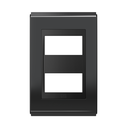 Ver imagem 4 de Kit C/5 Placa 4x2 2 Posições Weg Refinatto Style Preto Acetinado