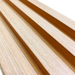 Painel Ripado Wpc Interno Wave Cor: Freijó Liso Kit 5 Un - 2,90m X 15cm, 0,43m² - 6