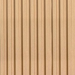 Painel Ripado Wpc Interno Wave Cor: Freijó Liso Kit 5 Un - 2,90m X 15cm, 0,43m² - 8