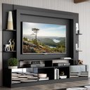 Ver imagem 2 de Estante TV 65" Portas c/ Espelho Oslo Multimóveis V3390