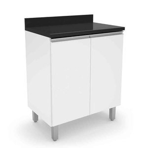 Balcão de Cozinha e Lavanderia com 2 Portas 0,70m Top Class Batrol