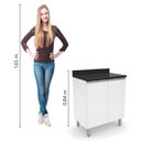 Ver imagem 5 de Balcão de Cozinha e Lavanderia com 2 Portas 0,70m Top Class Batrol
