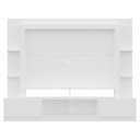 Ver imagem 3 de Estante Com Suporte Tv 65" E 2 Portas Oslo Multimóveis V3386 Branca Branco