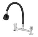 Ver imagem 1 de Torneira Cozinha Mesa Misturador Gourmet Flexível Preto 1/4v