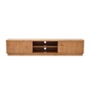 Ver imagem 3 de Rack de Tv de Madeira Maciça com Portas de Correr 220cm River