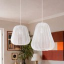 Ver imagem 3 de Conjunto Pendente Tecido Transparente Balloon Tec10-11 + Led