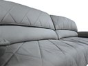 Ver mais imagens de Sofá Leon 2,50m com Molas Retrátil Reclinável Velosuede - Netsofas - Cinza