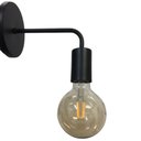 Ver imagem 4 de Luminária De Parede Abajur Arandela De Parede Vintage Retro - Preta