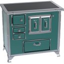 Ver imagem 3 de Fogao a Lenha GII N 2 Gab Sec Xviii Premium Turquesa Se