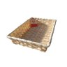 Cesta Retangular P em Vime 30x20x5cm - Mundiart - 2