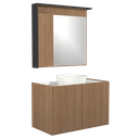 Ver imagem 1 de Conjunto Gabinete Suspenso para Banheiro Davi 80cm