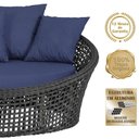 Ver imagem 3 de Chaise Hungria Pintura Fendi Corda Náutica E10 Trama Preto