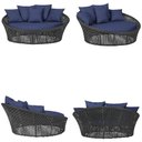 Ver imagem 5 de Chaise Hungria Pintura Fendi Corda Náutica E10 Trama Preto