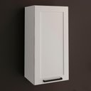 Ver imagem 6 de Armario Aereo 1 Porta 40 Cm Mdf Cz3315 Branco Tecno Mobili