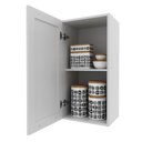 Ver imagem 4 de Armario Aereo 1 Porta 40 Cm Mdf Cz3315 Branco Tecno Mobili