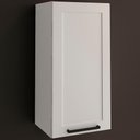 Ver imagem 5 de Armario Aereo 1 Porta 40 Cm Mdf Cz3315 Branco Tecno Mobili