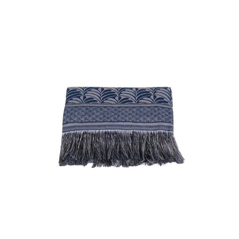 Xale para Sofá com Franja Luxor 1 Peça 2,10m X 1,35m 60% Algodão - 40% Poliéster Tecido Jacquard