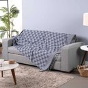 Ver imagem 3 de Xale para Sofá com Franja Luxor 1 Peça 2,10m X 1,35m 60% Algodão - 40% Poliéster Tecido Jacquard