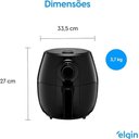 Ver imagem 7 de Fritadeira Elétrica Airfryer Elgin Quick Fryer 4l 1350w - 220v 220v