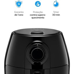 Fritadeira Elétrica Airfryer Elgin Quick Fryer 4l 1350w - 220v 220v - 5