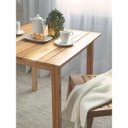 Ver imagem 3 de Mesa Quadrada Tramontina Verona em Madeira Teca Verniz Transparente 74 cm