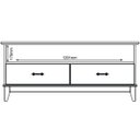 Ver imagem 6 de Kit Rack para TV de até 55" e Aparador 100% Madeira Bella Carvalho