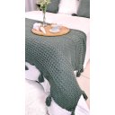 Ver imagem 2 de Kit Peseira Tricot Pompom Cinza C/2capas