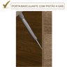 Cozinha Modulada 10 Peças Em MDF Kali Premium CJ10 Carvalho Rust Chumbo Nicioli - 11