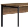 Mesa Escrivaninha Dobravel 90cm 27893 Vermont Preto Artesano - 7