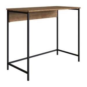 Mesa Escrivaninha Dobravel 90cm 27893 Vermont Preto Artesano