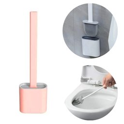 Limpador Vaso Sanitário - Silicone com Suporte:branco - 5