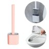 Limpador Vaso Sanitário - Silicone com Suporte:branco - 5