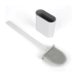 Limpador Vaso Sanitário - Silicone com Suporte:branco - 2