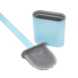 Limpador Vaso Sanitário - Silicone com Suporte:branco - 7