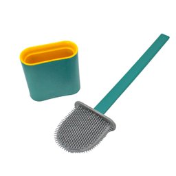 Limpador Vaso Sanitário - Silicone com Suporte:branco - 8