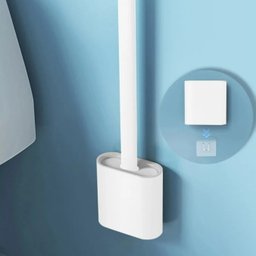 Limpador Vaso Sanitário - Silicone com Suporte:branco - 3