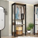 Ver imagem 1 de Guarda Roupa Roupeiro Closet Aberto Organizador Sky Caemmun